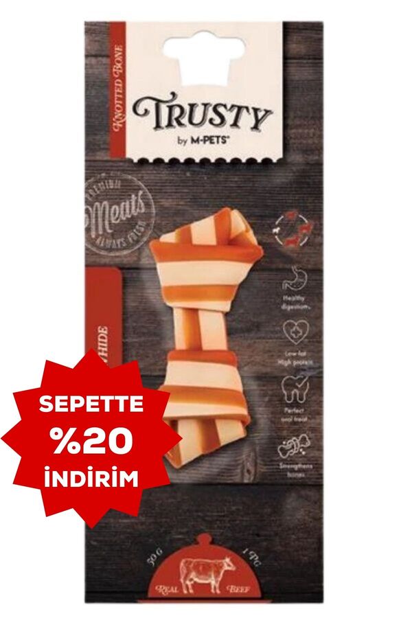 M-Pets Trusty Beef Tatlı Patatesli Ödül Maması 50gr /12,7cm