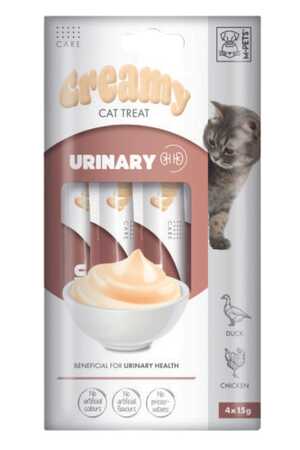 M-PETS - M-Pets Urinary Fonksiyonel Creamy Kedi Ödülü 4x15gr M-PETS - M-Pets Urinary Fonksiyonel Creamy Kedi Ödülü 4x15gr