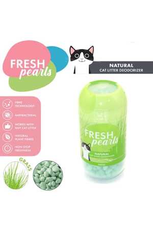 M-Pets Fresh Pearls Kedi Kumu Deodorantı Çim Kokulu 450ml - Thumbnail