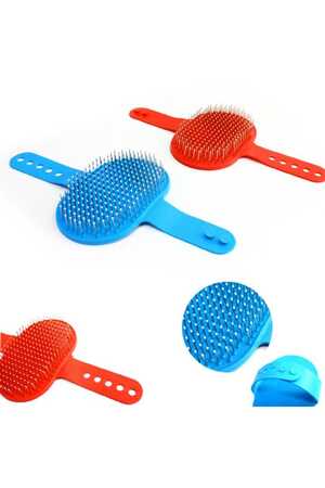 DOGLIFE - Doglife Köpekler İçin Tüy Alıcı ve Yıkama Fırçası 13cm