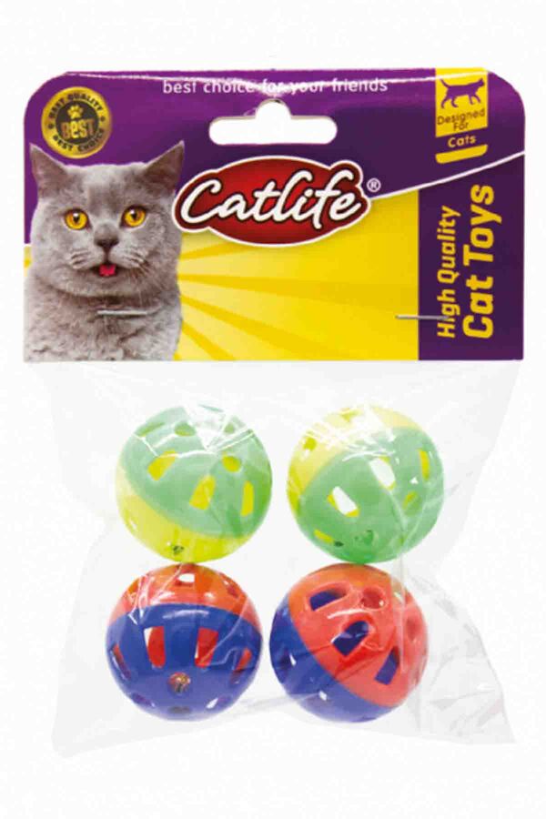 Catlife Zilli Kedi Oyuncağı 4lü Paket Catlife Zilli Kedi Oyuncağı 4lü Paket