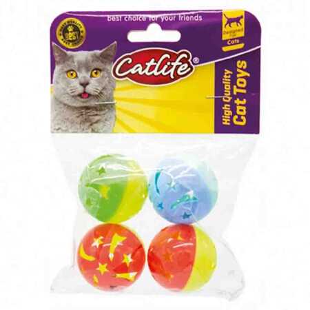 CATLIFE - Catlife Zilli Kedi Oyuncağı 4'lü Paket