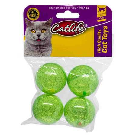 CATLIFE - Catlife Zilli Kedi Oyuncağı 4lü Paket