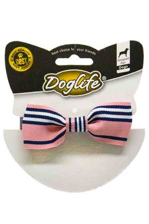 DOGLIFE - Doglife Köpekler İçin Boyun Tasması Papyonlu ve Zilli Small