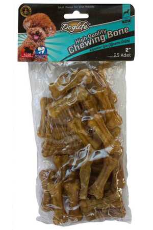 DOGLIFE - Doglife Press Köpek Ödül Kemiği Naturel 9-10gr 25li DOGLIFE - Doglife Press Köpek Ödül Kemiği Naturel 9-10gr 25li