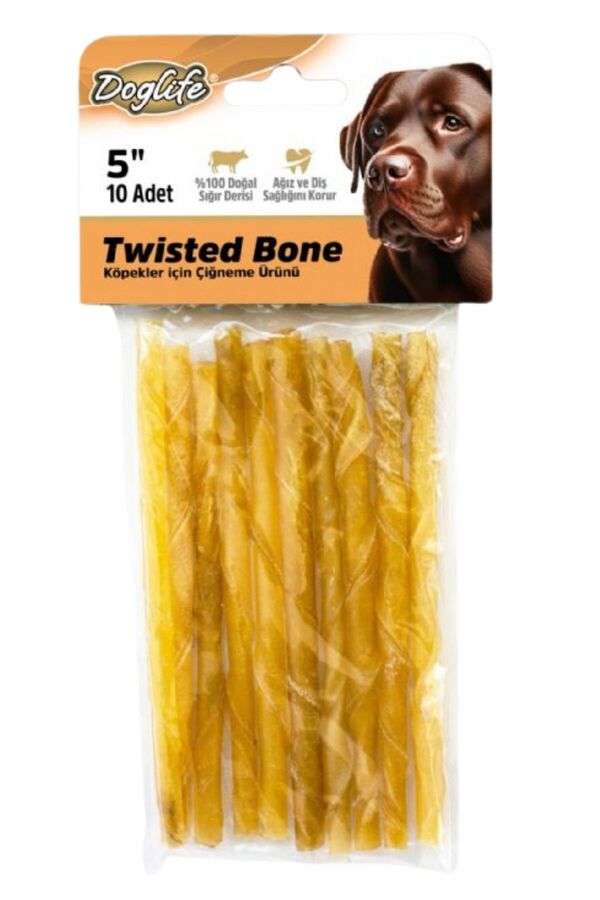 Doglife Burgu Çubuk Naturel 5-6gr/Ad.10lu