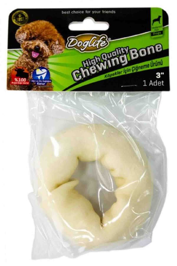 Doglife Press Donut Köpek Ödül Kemiği 30gr