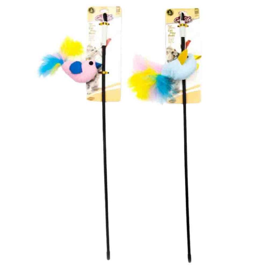 Catlife Zilli Tüylü Kuş Kediler İçin Olta Catlife Zilli Tüylü Kuş Kediler İçin Olta