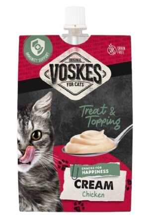 VOSKES - Voskes Tavuklu Cream Kedi Ödül Maması 90gr