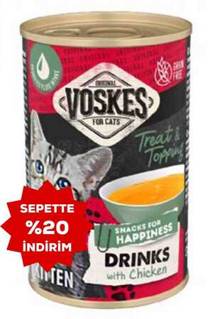 Voskes Tavuklu Yavru Kedi Çorbası 135ml - Thumbnail