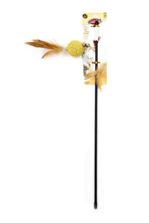 CATLIFE - Catlife Kediler İçin Zilli Oyuncak Olta 