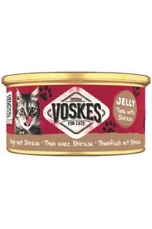 VOSKES - Voskes Ton Balıklı ve Şirasulu Kedi Konservesi 85gr