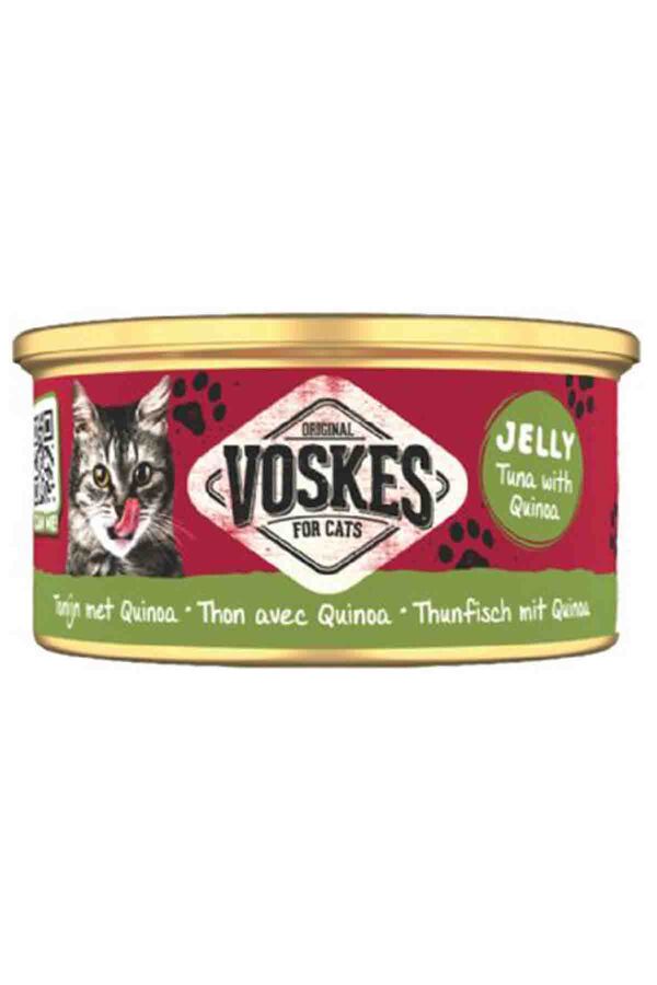 Voskes Ton Balıklı ve Kinoalı Kedi Konservesi 85gr