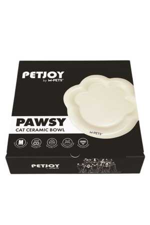 M-Pets Paws Seramik Mama Kabı White 175ml - Thumbnail (2)