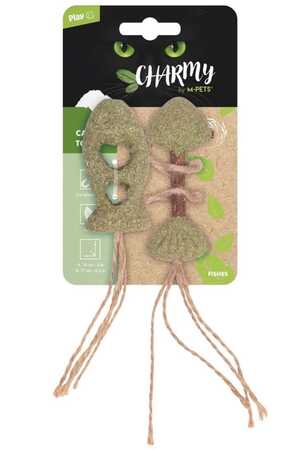 M-PETS - M-Pets Charmy Fishes Kedi Otlu Kedi Oyuncağı
