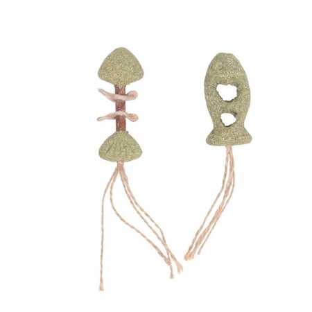 M-Pets Charmy Fishes Kedi Otlu Kedi Oyuncağı - Thumbnail (1)