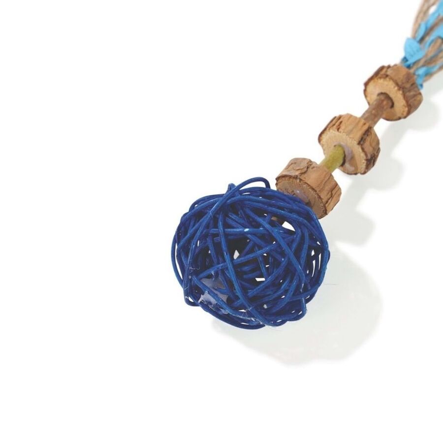 M-Pets Charmy Amulet Matatabi Kedi Oyuncağı Mavi