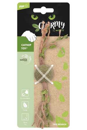 M-PETS - M-Pets Charmy Brancy Kedi Otlu Kedi Oyuncağı Yeşil