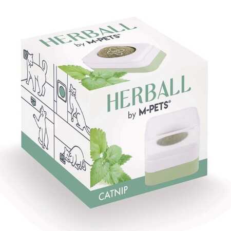 M-PETS - M-Pets Bitkisel Catnip Topu 4,5 x 4,5 x 4,7cm