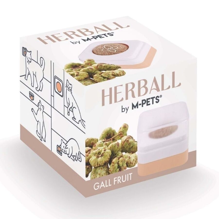 M-Pets Meyveli Catnip Topu 4,5 x 4,5 x 4,7cm