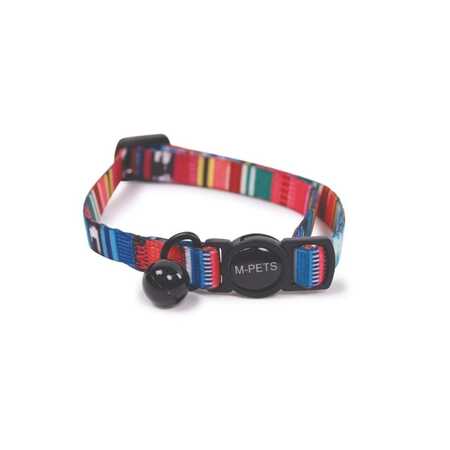M-Pets Urbanstyle Jazz Stripes Kedi Boyun Tasması (1)