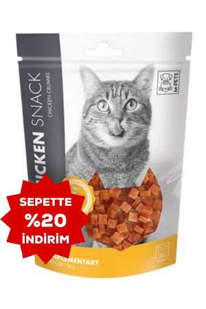M-Pets Tavuk Kırıntılı Kedi Ödül Maması 80gr - Thumbnail