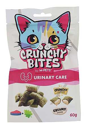 M-Pets Crunchy Bites Üriner Sistem Destekleyici Ton Balıklı ve Kedi Otlu Kedi Ödülü 60gr