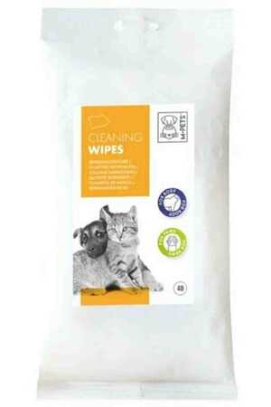 M-PETS - M-Pets Kedi/Köpekler İçin Temizleme Mendili 40lı M-PETS - M-Pets Kedi/Köpekler İçin Temizleme Mendili 40lı