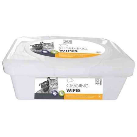 M-PETS - M-Pets Kedi/Köpekler İçin Temizleme Mendili 80li M-PETS - M-Pets Kedi/Köpekler İçin Temizleme Mendili 80li