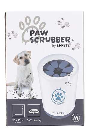 M-Pets Paw Scrubber Pati Temizleme Aparatı (M) Beyaz