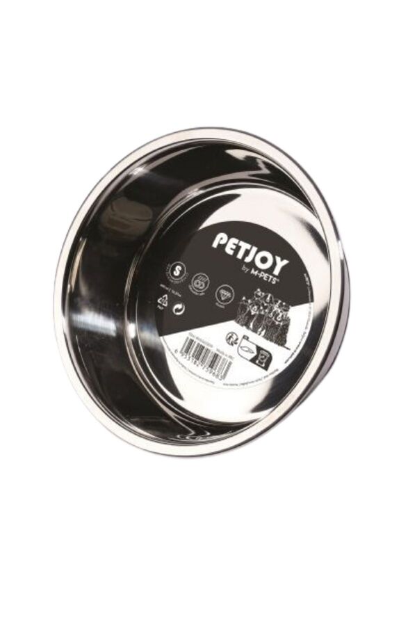 M-Pets Petjoy Cat Family Çelik Mama Kabı 490ml S 