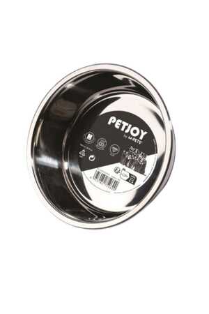 M-PETS - M-Pets Petjoy Cat Family Çelik Mama Kabı 850ml M
