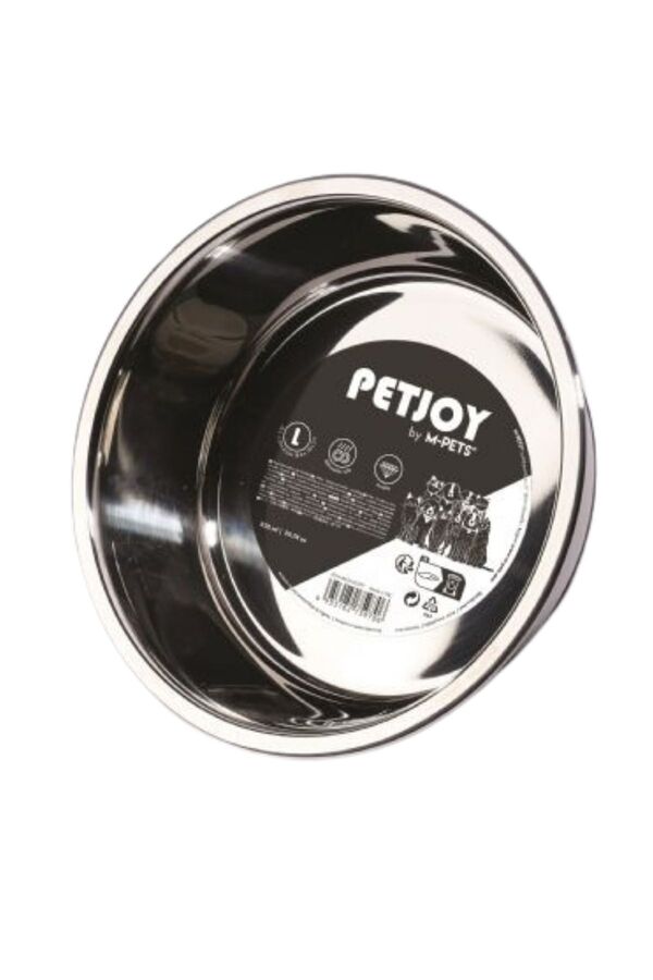 M-Pets Petjoy Cat Family Çelik Mama Kabı 1650ml L