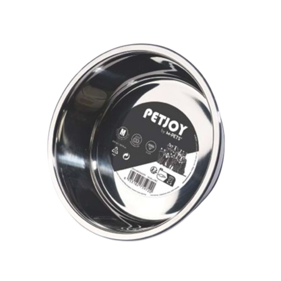 M-Pets Petjoy Dog Family Çelik Mama Kabı 850ml (M)