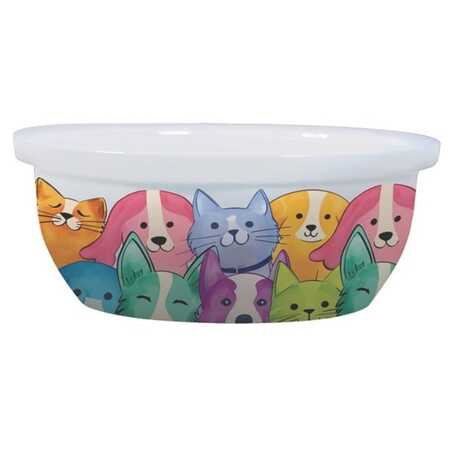 M-PETS - M-Pets Petjoy Feed Me Bowl Seramik Mama Kabı 300ml