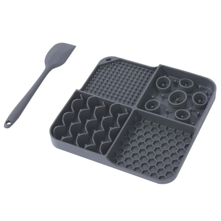 M-Pets Lecca Kedi ve Köpekler İçin Kaşıklı Sıvı Ödül Matı Siyah M