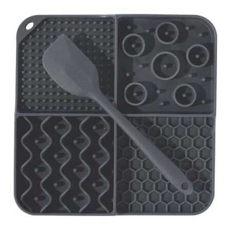 M-Pets Lecca Kedi ve Köpekler İçin Kaşıklı Sıvı Ödül Matı Siyah M - Thumbnail (2)