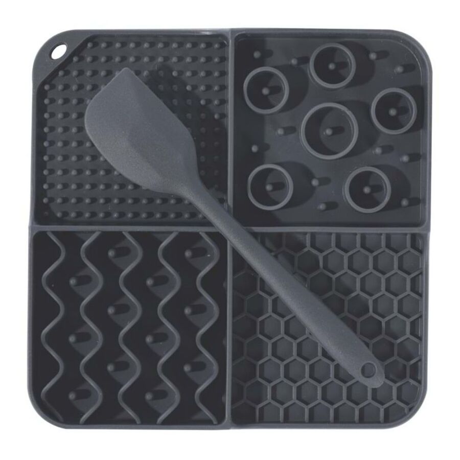 M-Pets Lecca Kedi ve Köpekler İçin Kaşıklı Sıvı Ödül Matı Siyah M