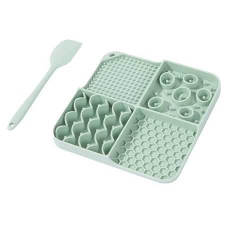 M-Pets Lecca Kedi ve Köpekler İçin Kaşıklı Sıvı Ödül Matı Yeşil M - Thumbnail (3)