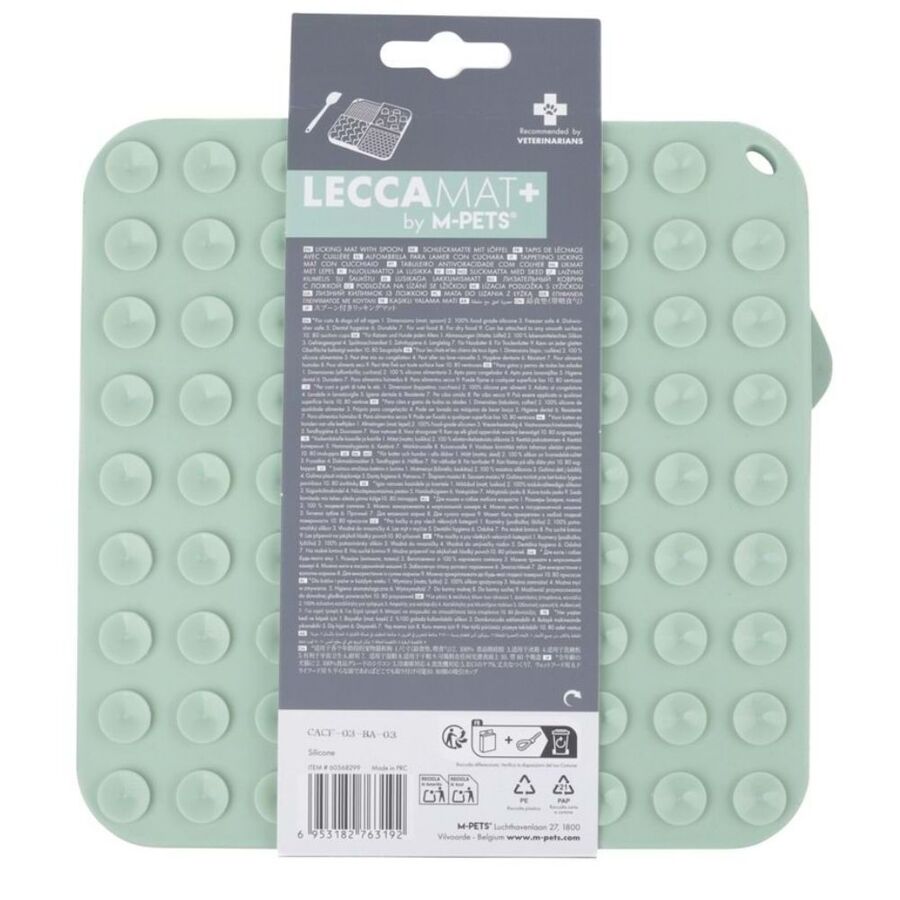 M-Pets Lecca Kedi ve Köpekler İçin Kaşıklı Sıvı Ödül Matı Yeşil M