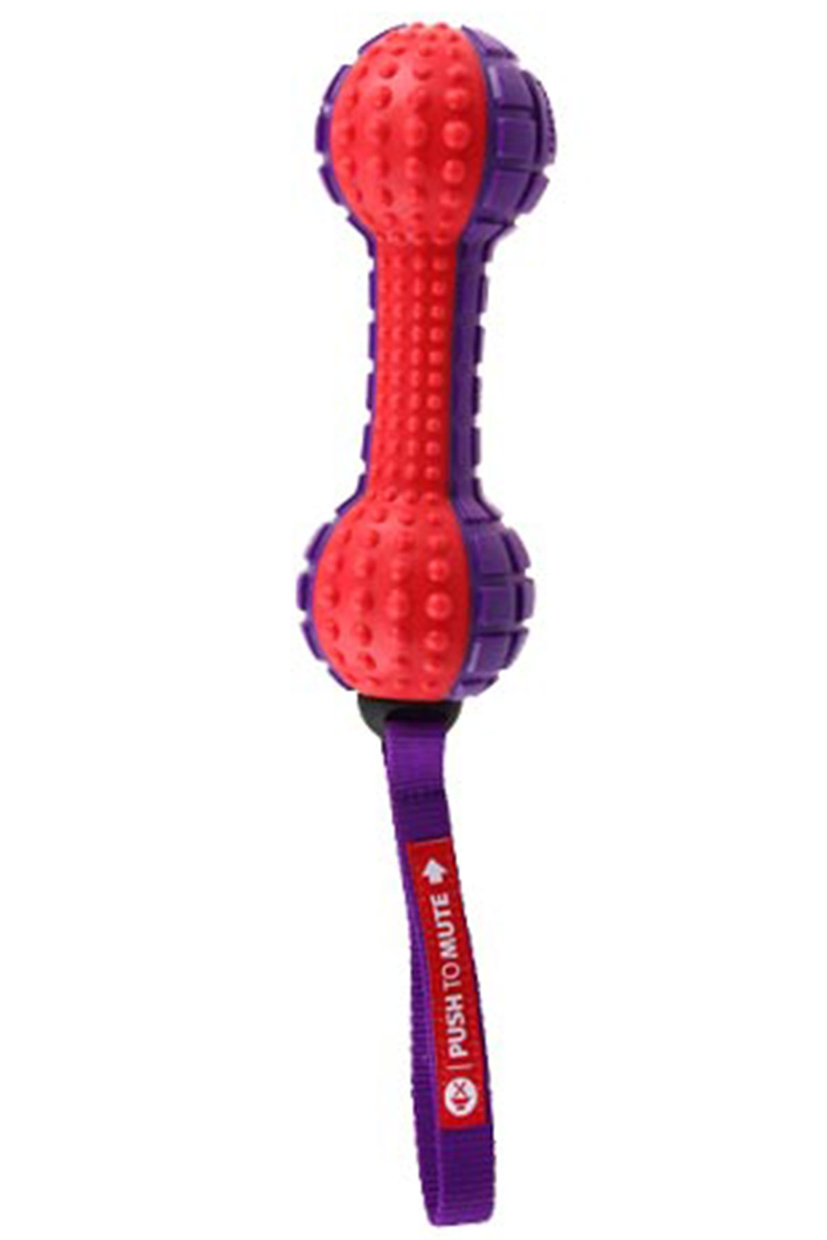 Gigwi Flip Push To Mute Dambıl Ses Kontrollü Köpek Oyuncağı 18cm Gigwi Flip Push To Mute Dambıl Ses Kontrollü Köpek Oyuncağı 18cm