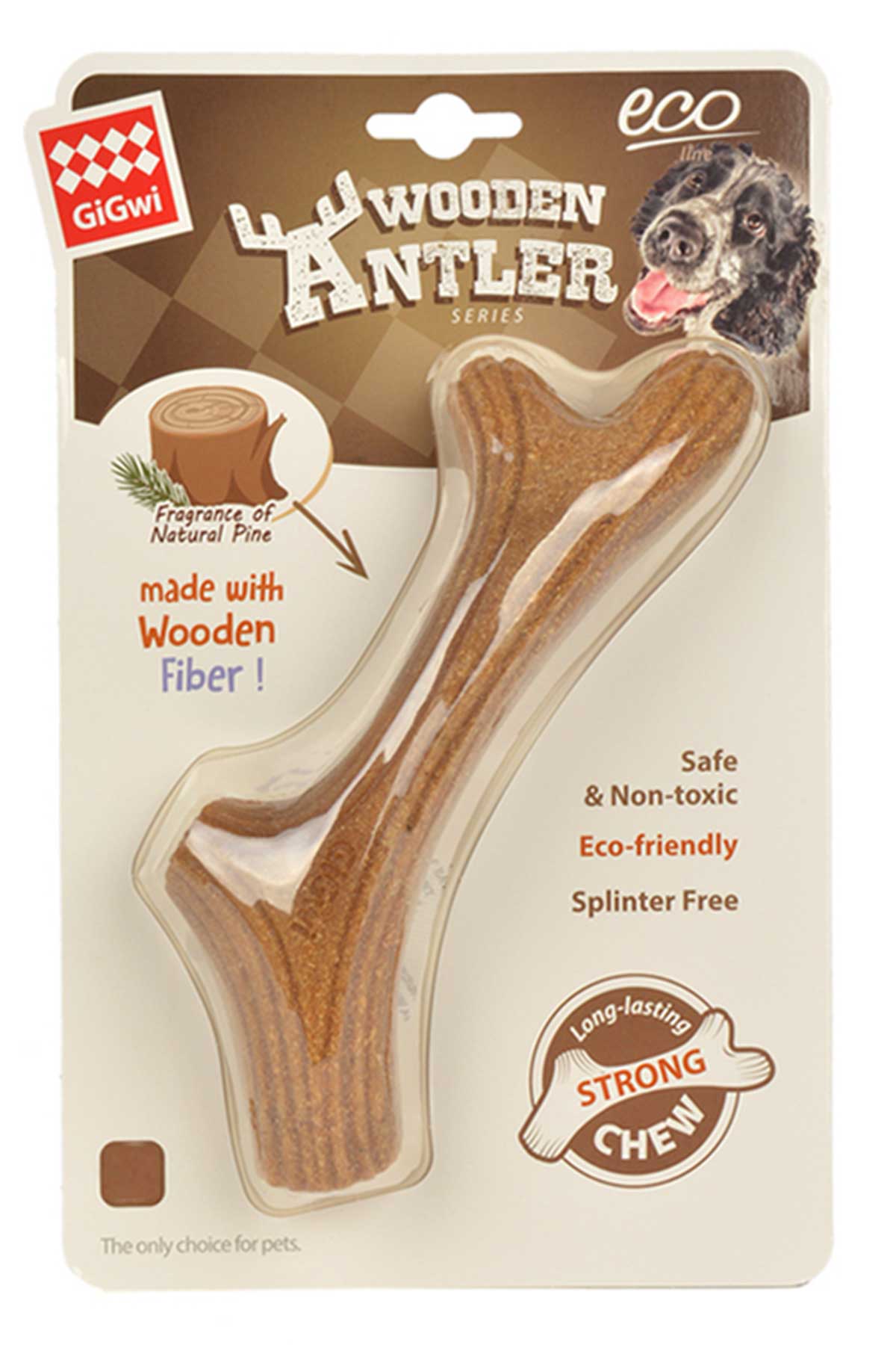 Gigwi Doğal Ağaç Köpek Diş Kaşıma Oyuncağı XS Gigwi Doğal Ağaç Köpek Diş Kaşıma Oyuncağı XS