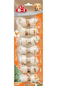 8 IN 1 - 8in1 Delights Köpekler için Tavuklu Ödül Kemiği (XS) 7 Adet