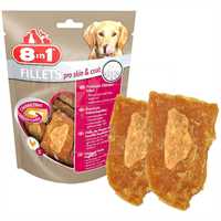 8 IN 1 - 8in1 Fillets Pro Skin Deri Ve Tüy Sağlığı İçin Köpek Ödül Maması Small 80gr 8 IN 1 - 8in1 Fillets Pro Skin Deri Ve Tüy Sağlığı İçin Köpek Ödül Maması Small 80gr