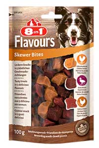 8 IN 1 - 8in1 Flavours Skewer Bites Kuşbaşı Dilimli Çiğneme Köpek Ödülü 100gr 8 IN 1 - 8in1 Flavours Skewer Bites Kuşbaşı Dilimli Çiğneme Köpek Ödülü 100gr