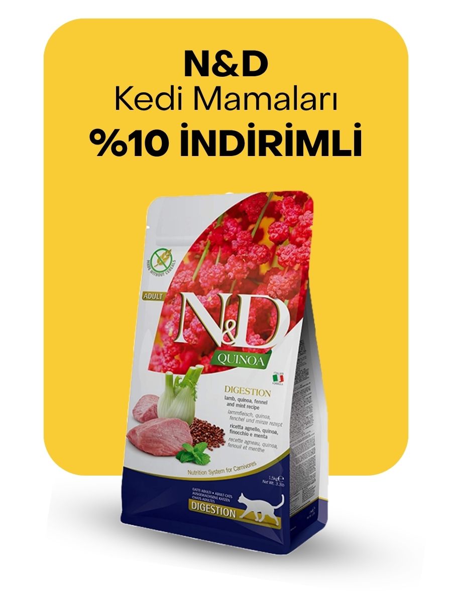 Nd kedi mamaları %10 indirimli