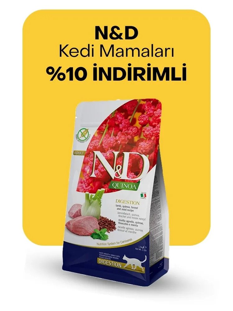 Nd kedi mamaları %10 indirimli