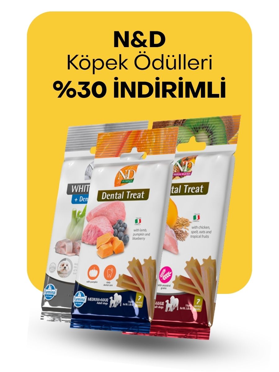 N&D köpek ödülleri %30 indirimli