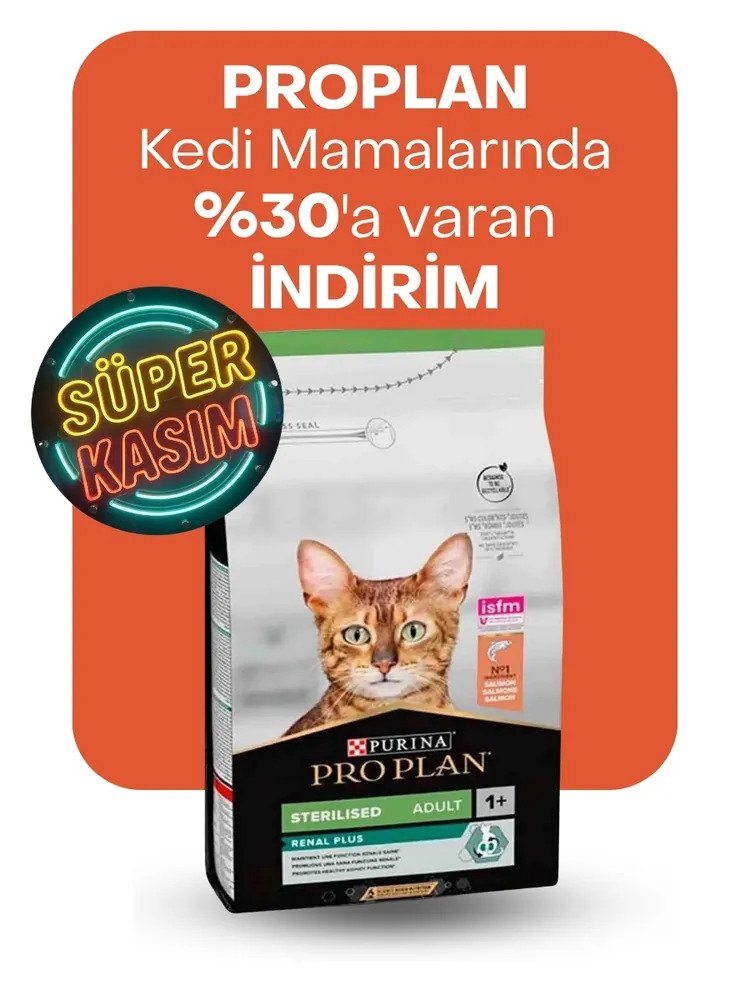 Proplan Kedi mamalarında %30'a varan indirim