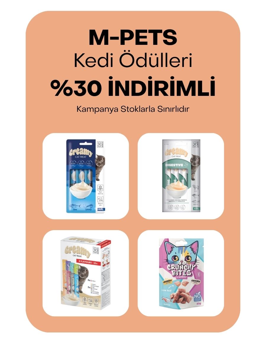 M-Pets kedi ödülleri %30 indirimli